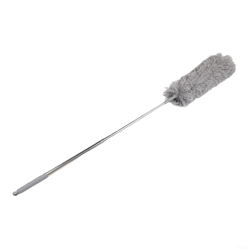 Microfiber Retractable with Telescopic for Prime Ceilings Extendable Duster Handle Grey Washable Electrostatic Dusting Tool Flexible Head 280cm(2.5M) - size: 2.5M