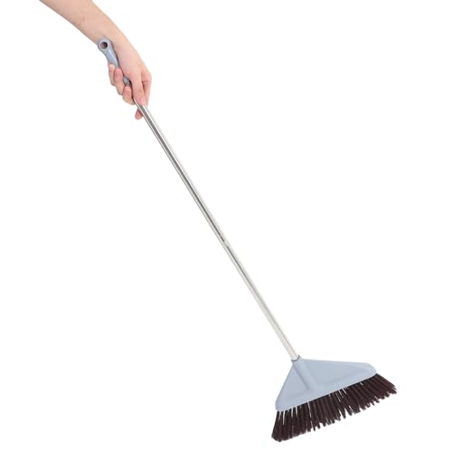 Beaupretty Heavy-Duty Floor Sweeper Broom with Wide Head No-Bend Design for Outdoor Patio Garage Concrete Indoor Home Office Kitchen Cleaning