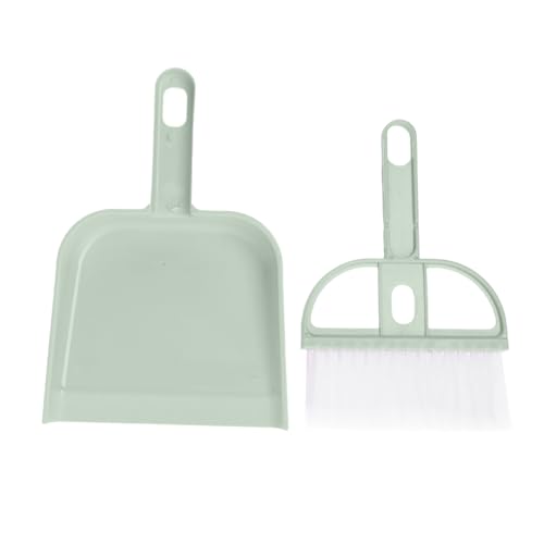 Small Broom and Dustpan Set, Multifunctional Mini Hand Broom Dustpan for Desktop, Plastic, Office, Home, School