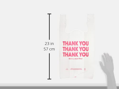 Cosco Universal Plastic Thank You - size: Box of 250