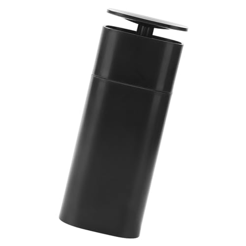 Pump Dispenser Bottle, Top Push Down Squeeze Liquid and Hand Soap Dispenser Refillable Dishwashing Bottles for Kitchen and Bathroom (Black) - color: Black