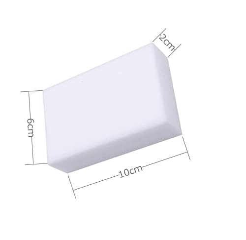 Magic Sponges Eraser,10 Pack Melamine Sponge in Bulk,2X Density,Long Lasting,Cleaning Sponge for Kitchen, Bathroom,Bathtub, Sink,Furniture, Wall Cleaner (White,3.93x2.36x0.79in) - color: White, size: 3.93x2.36x0.79in