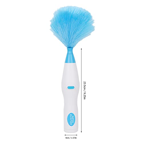 Acouto 180 Bendable Electric Duster Window Blinds Furniture Cleaning Tool Electric Duster for Home Cleaning Dusters Spin Battery Operated Electrical that Runs by Batteries