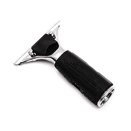 Ettore Quick Release Stainless Steel with Rubber Grip Squeegee Handle