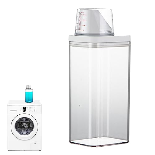 Multi-Purpose Liquid Dispenser - Spill-Proof Silicone Seal for Fabric Softener, Dish Soap & Laundry Storage (L) - color: L