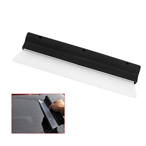 Watris Veiyi 10" Silicone Water Blade Squeegee, Quick Dry Wiper Blade Squeegee, Antislip Automotive Shower Squeegee for Car Glass and Shower Kitchen Window…