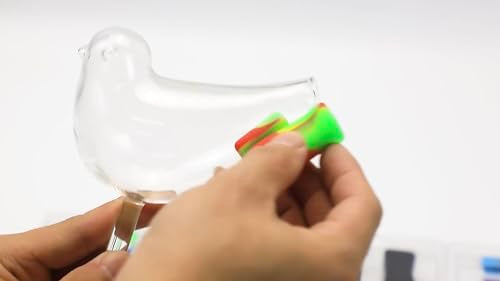 Green Piece® Green Silicone Magnet Cleaner - Perfect for your Glass Pieces and Vases - Clean Smarter and better. Remove Resin and Tar - Clean hard to reach areas - Excellent for all glass. - color: Purple