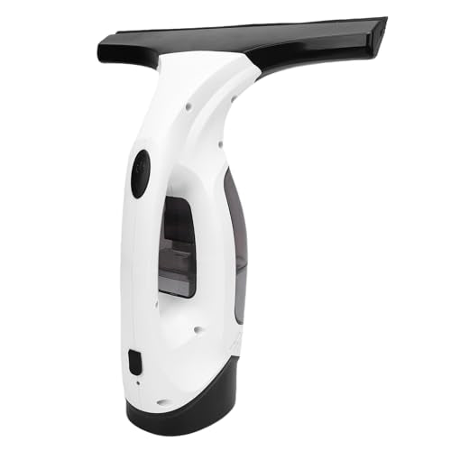 Window Vacuum Squeegee Cordless, Electric Window Cleaning Tool, Rechargeable Electric Wiping Tool for Shower Wall Mirror Glass Car (US Plug 100-240V)