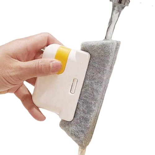 Window Groove Brush, Small Brush for Narrow Spaces with, Easily Sweeps Away and Dust for Window Tracks Sills Door Gaps