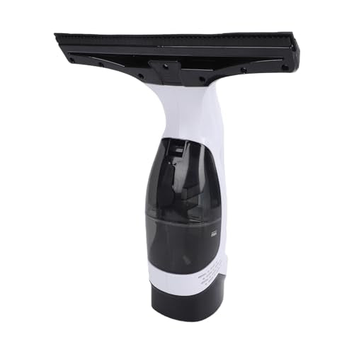 Naroote Window Vacuum Squeegee, Cordless Handheld Electric Window Cleaner Tool, Cleaning Kit with 150ml Water Tank & 2200mAh Battery, Ideal for Shower Glass, Car, Door & Mirror