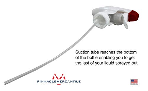 Pinnacle Mercantile Plastic Spray Bottles Leak Proof Technology Empty 32 oz Pack of 36 Made in USA - size: 32 Oz, 36 Pack