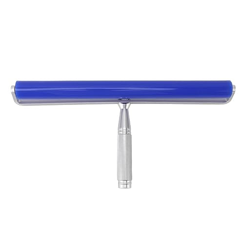 Dust Removal Roller Silicone Soft Aluminum Alloy Handle Iron Bearing Anti Static Roller for Film Dust Fibers Powder (10 Inch) - size: 10 Inch
