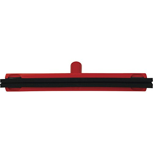 Vikan 77524 Squeegee,Fixed Head,Bench,16",PP/RB,Red - color: Red, size: 7752