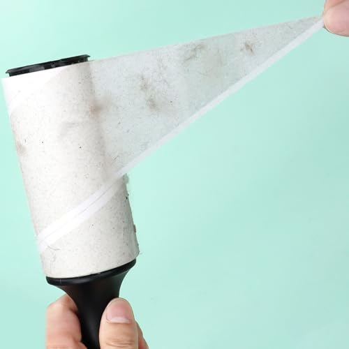 4.6 inch Giant Roller Refill for Evercare All-Purpose Giant Lint Rollers and T Handle Lint Roller 90 Sheets Each Refill, 4 Pack, 360 Sheets Total - size: 4.6 inch