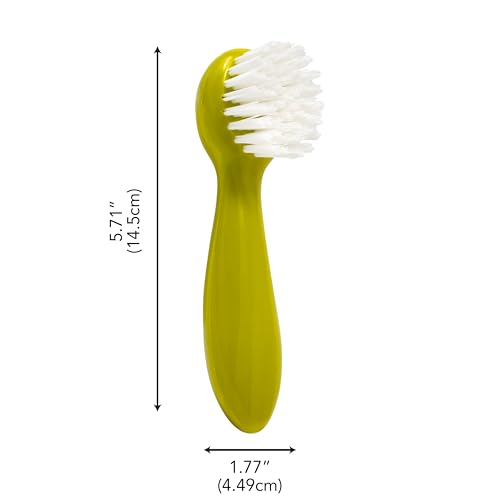 Joie Potato Scrub Brush, Ergonomic Easy Grip Handle, Cleans Fruits and Vegeables of All Types