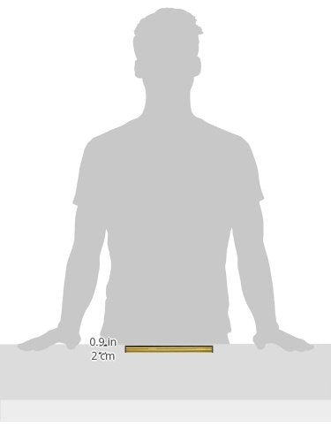 Ettore 10" Brass Channel W/Rubber (1127)