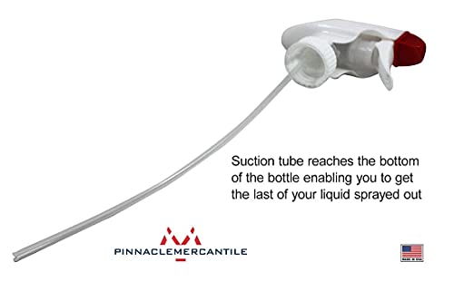 Pinnacle Mercantile Plastic Spray Bottles Leak Proof Technology Empty 32 oz Pack of 3 Made in USA - size: 32 Oz, 3 Pack
