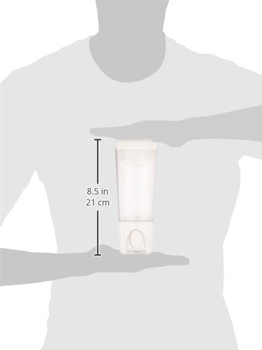 Better Living Products 72350 Clear Choice 3-Chamber Shower Dispenser, White (Pack of 6) - color: White, size: Three Chamber (Pack of 6)