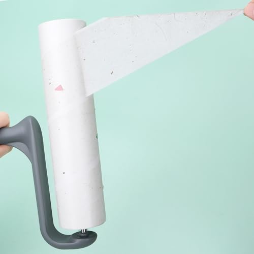 10 inch Mega Lint Roller Refills for Evercare Layers Smart Design Large Lint Rollers, 50% Stickier Refills Pack of 4, 60 Sheets per Refill, Total 240 Extra Sticky Sheets - size: 10 inch