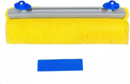 for Quickie 582Mb Sponge Mop Head, Screw On Connection, 9 in, Ship from USA