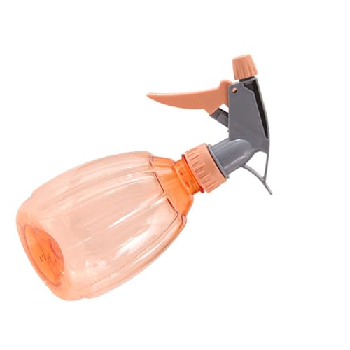 Plastic Plant Spray Bottle, 500ml Adjustable Nozzle Superfine Spray Hair Spray Bottles Garden Sprayer Lawn Sprayer Plant Water House Plant Watering Can for Flowers, Plants (Orange) - color: Orange