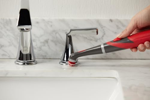 Rubbermaid Reveal Power Scrubber Attachable Grout Head, for Cordless Electric Battery Powered Scrub Brush, Ideal for Bathroom/Tile/Counter/Shower/Tub/Tight Corners & Spaces - style: Grout Head