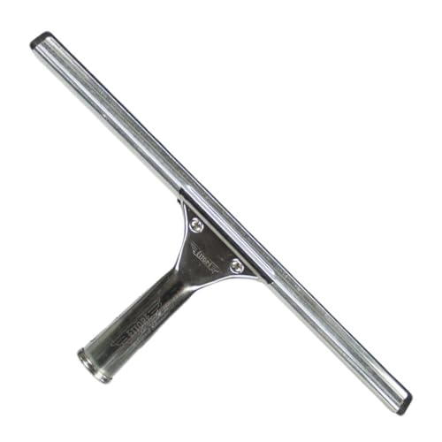 12" Ettore Master Stainless Steel Squeegee Complete