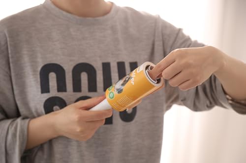 Lint Roller Refills Only, 600 Sheets Lint Rollers with Tough Paper, Ideal for Dog and Cat Hair Removal, Lint Rollers Mega Value Set for Clothes, Carpet & Dust Cleaning - size: 600S-Refills