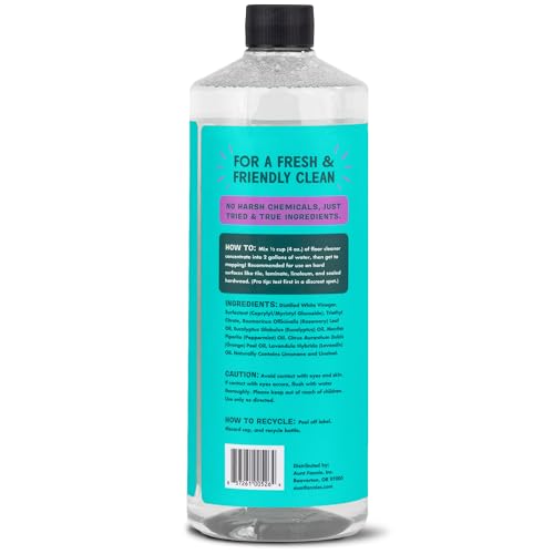 Aunt Fannie's Ultra Concentrated Floor Cleaner Vinegar Wash, Multi-Surface Solution For Mopping, Makes 16 Gallons, Lavender Scent, 32 oz. (Pack of 3) - size: 32 Fl Oz (Pack of 3)