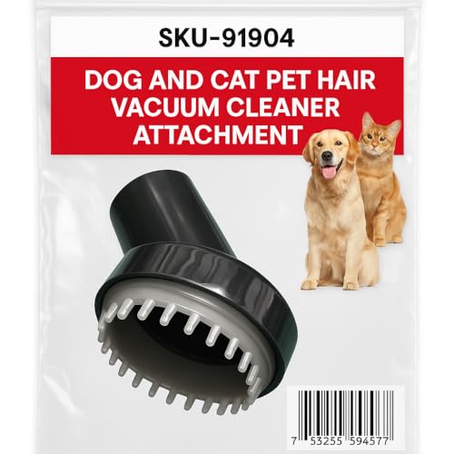 9190400 Dog Cat Pet Hair Tool Compatible with Shop Vac 1.1/4-Inch Vacuum Cleaners (Pet Grooming Tool) - size: Pet Grooming Tool