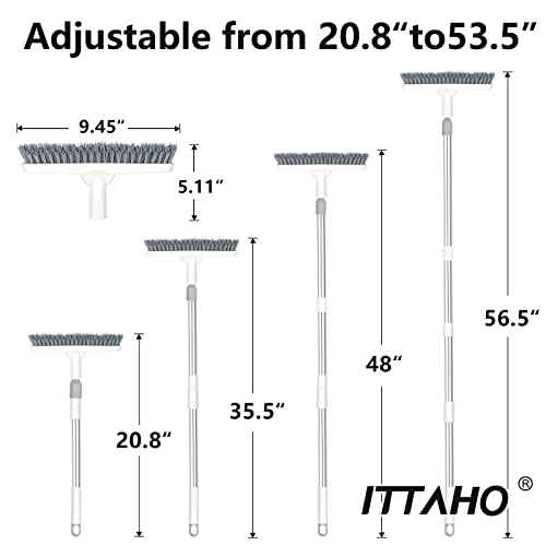 Long Handle Floor Cleaning Brush, Stiff bristles Brush
