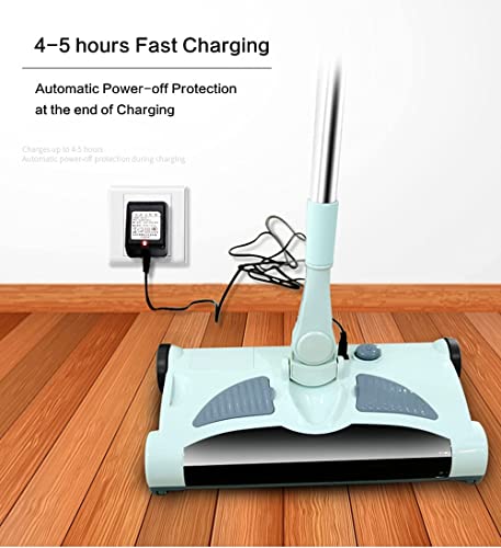 Cordless Wet Dry Vacuum Cleaner and Mop, Mop and Vacuum Cleaner in One, 60 min-Running, Home Powerful Handheld Sweeper Vacuum Cleaner Rechargeable Floor Cleaner for Hardwood Floor Carpet Pet Hairs
