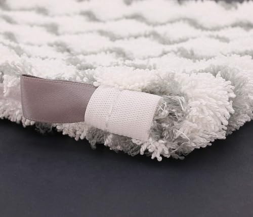 Tidy Monster Steam Mop Pads with Scrub Strips Microfiber Replacement Pad Refills for Shark Steam Pocket Mop S3500 Series S3501 S3601 S3550 S3801 S3901 SE450 S3601D S3901D (White Scrub Stripe 4 Pack) - color: White Scrub Stripe 4 Pack