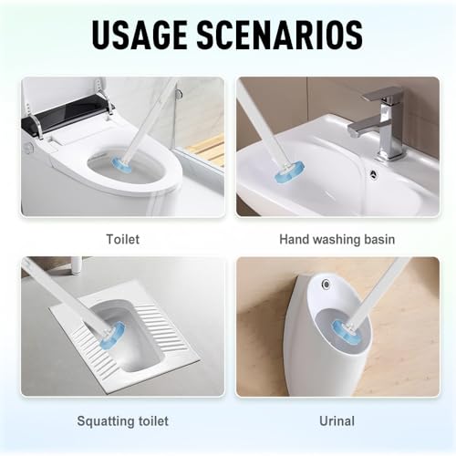 36 PCS Disposable Toilet Brush Heads, Toilet Bowl Wand Refills for Toilet and Bathroom Cleaning, Disposable Toilet Cleaner Refill Pads for Washroom Mats Brush Cleaning System (36PCS) - color: 36pcs