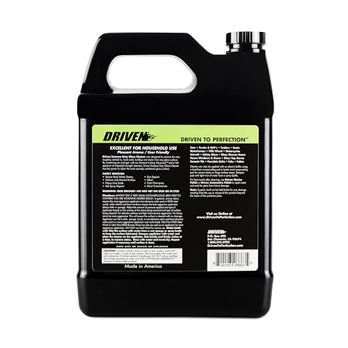 DRIVEN Extreme Duty Glass Cleaner (Glass Cleaner - 1 Gallon) - size: Glass Cleaner - 1 Gallon
