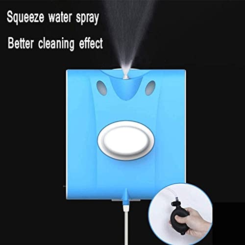 Double Side Magnetic Window Cleaner, Ultra-Strong Both Side Glass Wiper Surface Magnetic Cleaning Tool with Ergonomic Handle for Glazed Windows