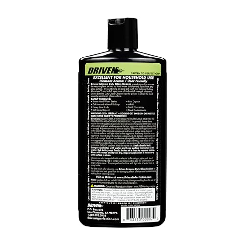 DRIVEN Extreme Duty Glass Cleaner (Glass Cleaner - 16 FL OZ) - size: 16 Fl Oz (Pack of 1)