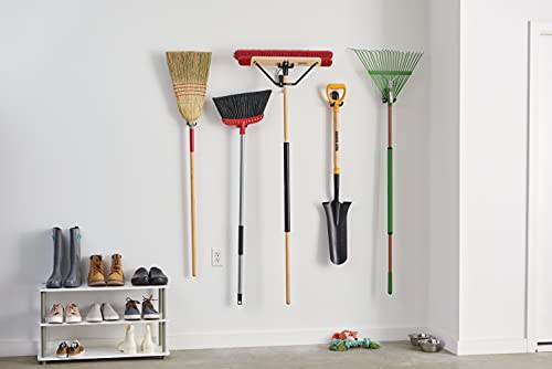 Harper 24 Inch Premium Indoor/Outdoor Wet/Dry, Dirt, Soil, Mulch All-Purpose Push Broom with Semi-Stiff Bristles, Grass and Oil, Wood Handle - style: Premium Indoor/Outdoor Wet/Dry Push Broom