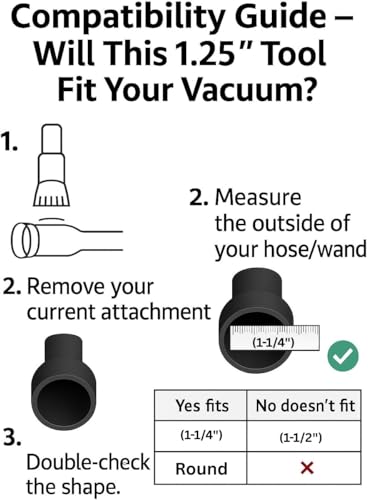 MP Maresh Products Household Cleaning Attachments Compatible with Oreck and Shop Vac 1 1/4" Vacuum Cleaners (Telescopic Extension Wand) - size: Telescopic Extension Wand