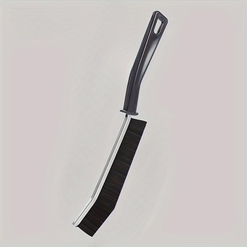 Rubber Gap Cleaning Brush for Tight Spaces - Ergonomic Handle, Flexible Bristles for Kitchen, Bathroom Tiles, Window Seams - Hard to Reach Cleaner Tool