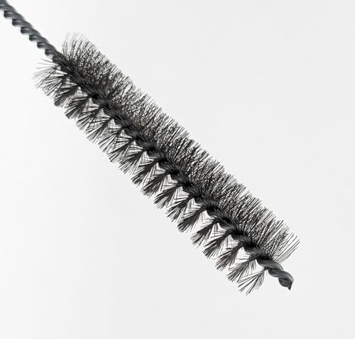 3 Piece Set of 16-Inch Tube Cleaning Brushes Copper, Stainless, Nylon for Various Surface Use (1.5-Inch Diameter) - size: 1.5-Inch Diameter