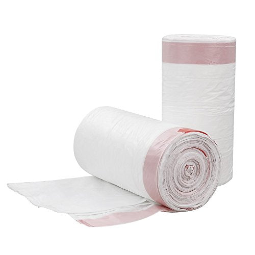1.2 Gallon Drawstring Trash Bags, 2 Rolls/120 Counts - style: 1.2 gallon with drawstring