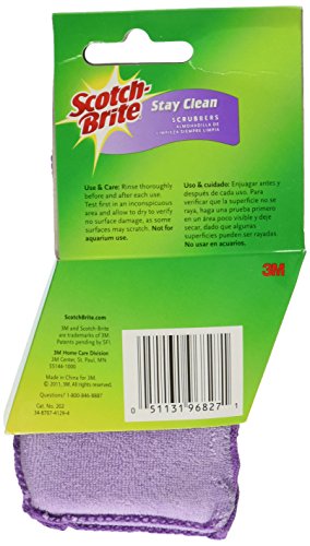 Scotch-Brite Clean & Rinse Scrubber - 2 ct