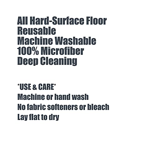 homsis 7 Pack Mop Replace Head for 2-Tank Spin Mop Compatible with Ocedar Rinse Clean - Mop Refills Made of Microfiber, Deep Cleaning Machine Washable and Easy-to-Replace