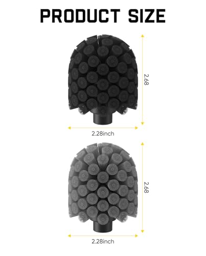 Fanttik Flip G10 Nano AutoCare Cordless Electric Scrubber & 2 PCS Replacement Brush Heads