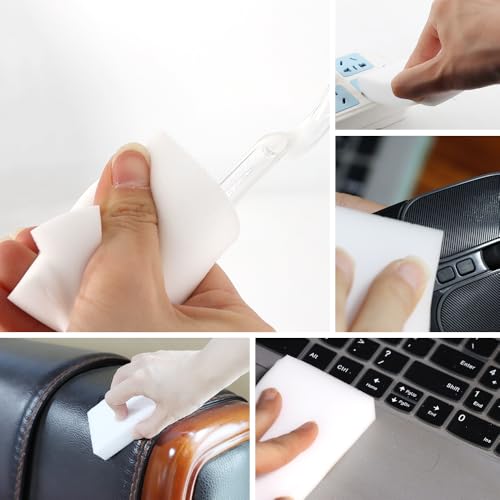 20 Pack Melamine Sponges Multi-Functional Cleaning Sponge Eraser for Household Kitchen Bathroom Bathtub Sink Melamine Sponge Foam Pads in Bulk - size: 20