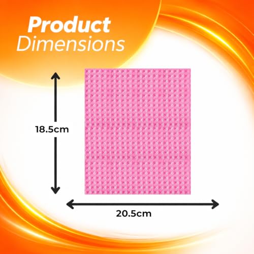 Macro Max Ultra Sponge Cloth 10 Times Its Weight Water Absorption High Performance Kitchen Cloth - 3 Pack