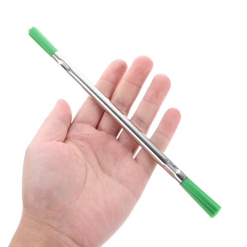 BETOOKY 1 Set Grout Brush - Elevator Track Sill Cleaning Brush - Window Crevice Groove Cleaner Scraper for Elevator Maintenance Tools Gaps Trash Removal Accessories