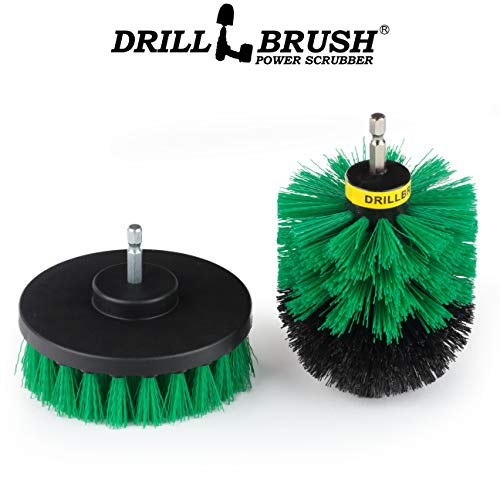Kitchen Cleaning Supplies - Pots and Pans Cleaning Kit - Cast Iron Skillet Scrub Brushes - Deep Cleaning Kitchen Tools - Kitchen Sink Cleaning Brush - Air Fryer Scrubber Brush - Refrigerator Cleaner - color: Green