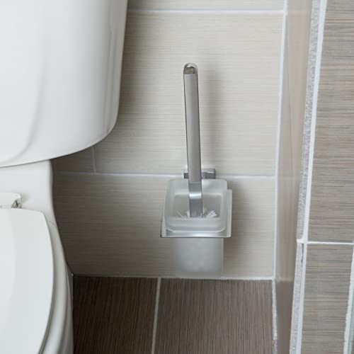 South Main Hardware Euro Toilet Brush Holder - Polished Chrome